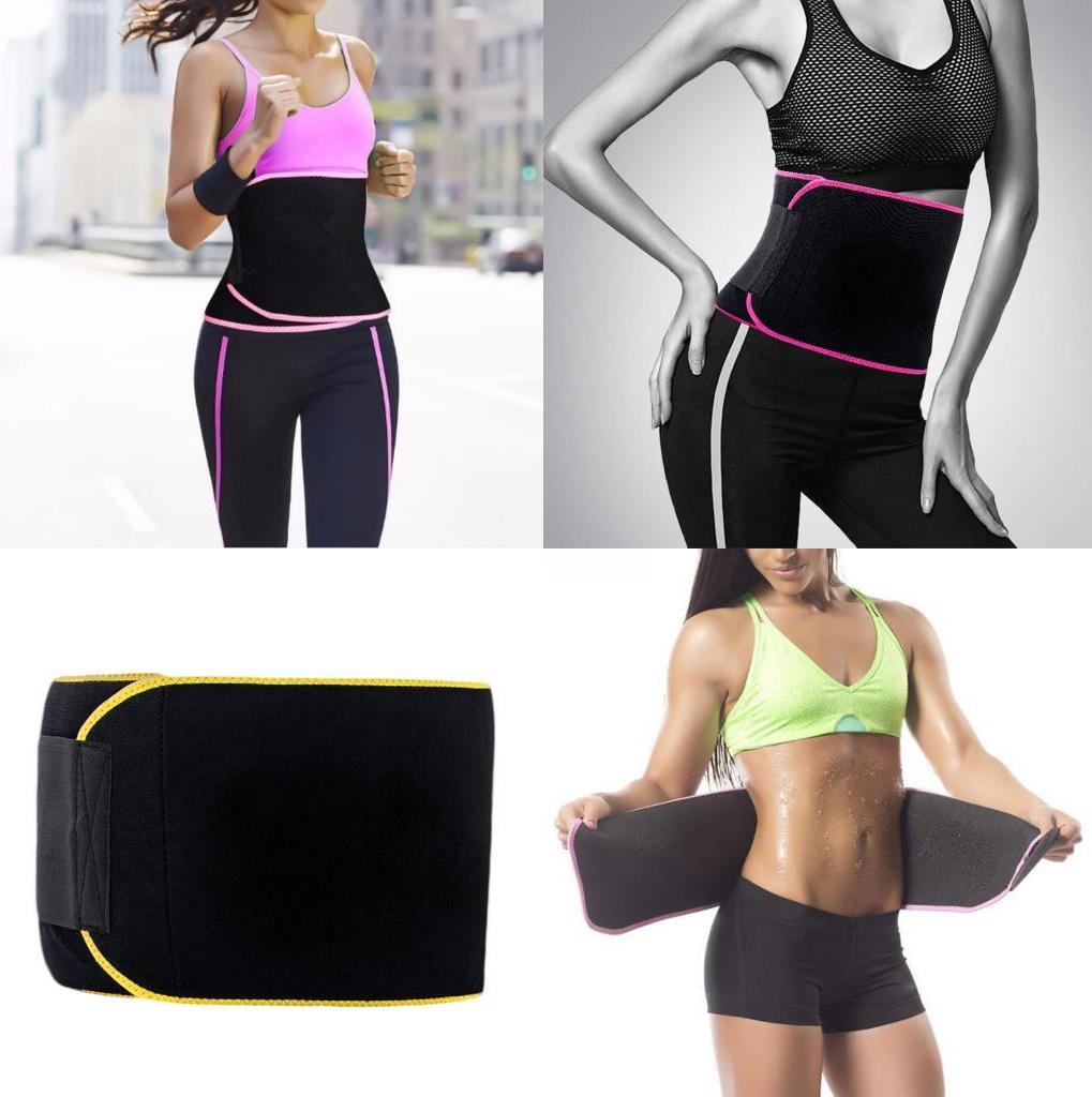 Women\'s Waist Cincher Trimmer Slimmer Body Shaper Belt Yoga Sport Girdle Belt
