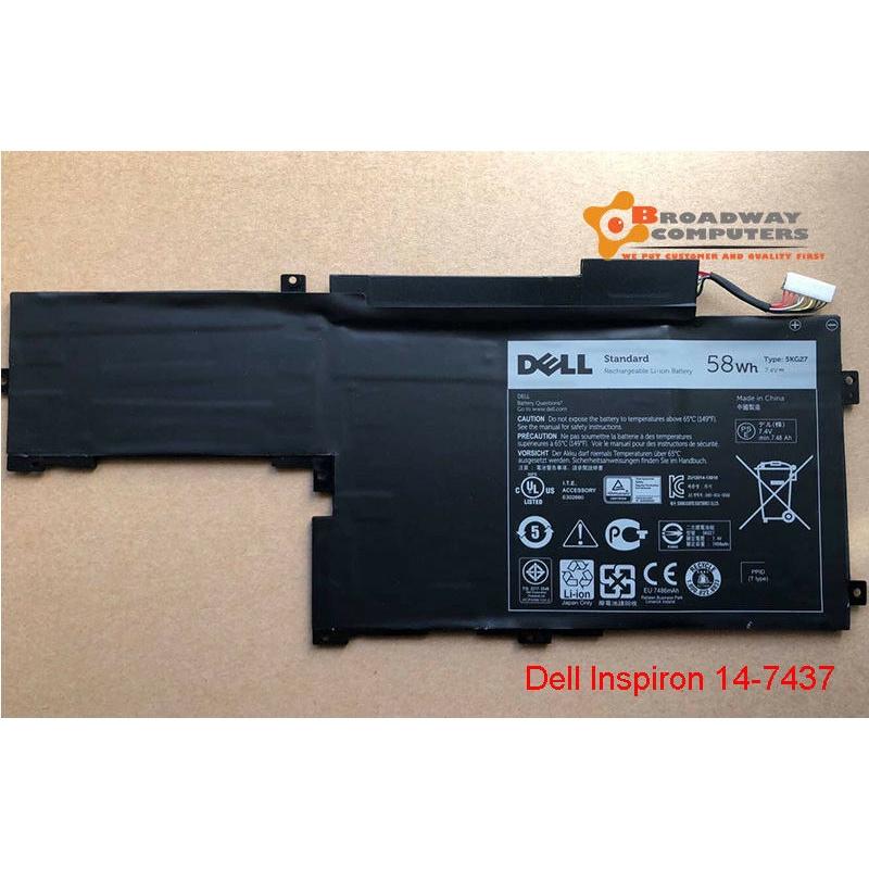 Pin dùng cho  Laptop Dell Inspiron 7437 7.4V 7840mAh 58Wh