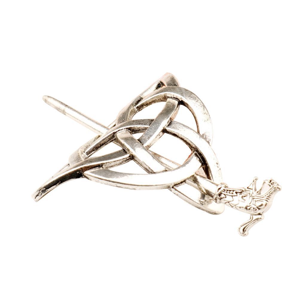 Men Knots Barrette pins Dragon Ornament