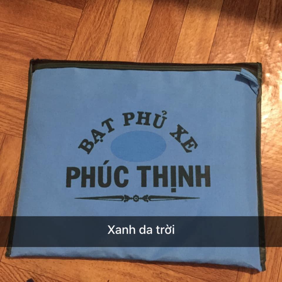 Bạt trùm xe máy Vải Dù Nhẹ Dai 100% Phúc Thịnh Phủ các loại xe thông dụng
