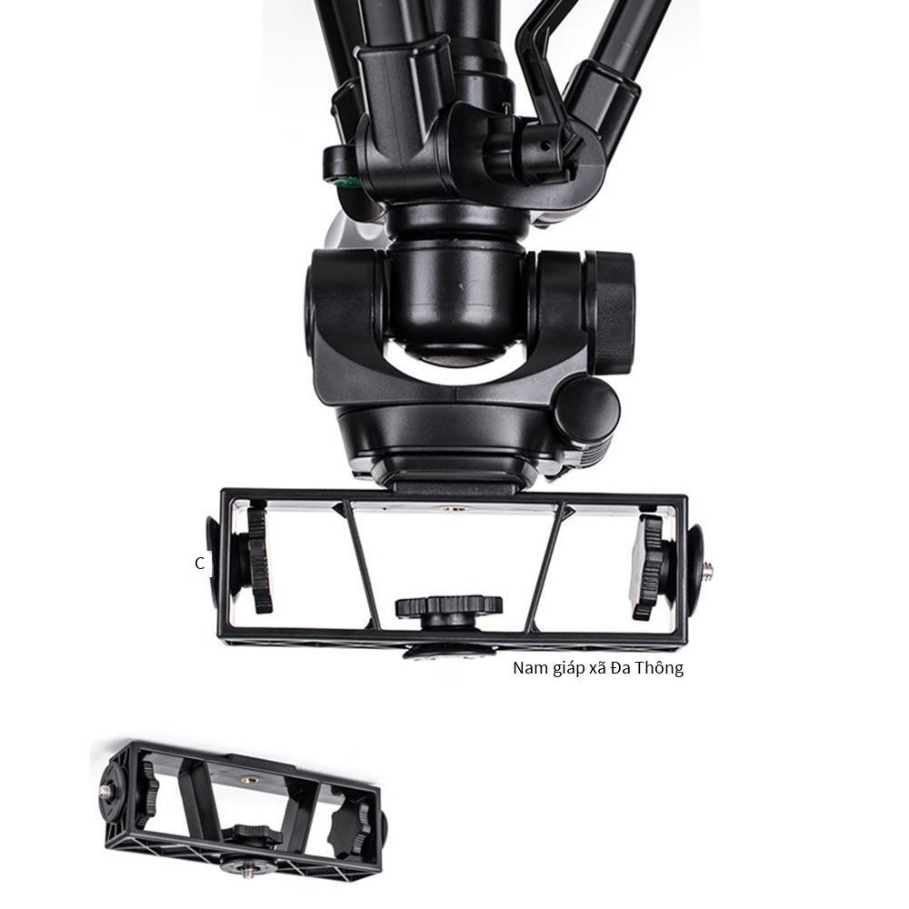 Phụ kiện khung neo đa camera Douyin phong cách mới nhất Phụ kiện giá đỡ phát sóng trực tiếp cho điện thoại di động Chân máy kẹp đa chức năng Kẹp cố định ba vị trí PTZ