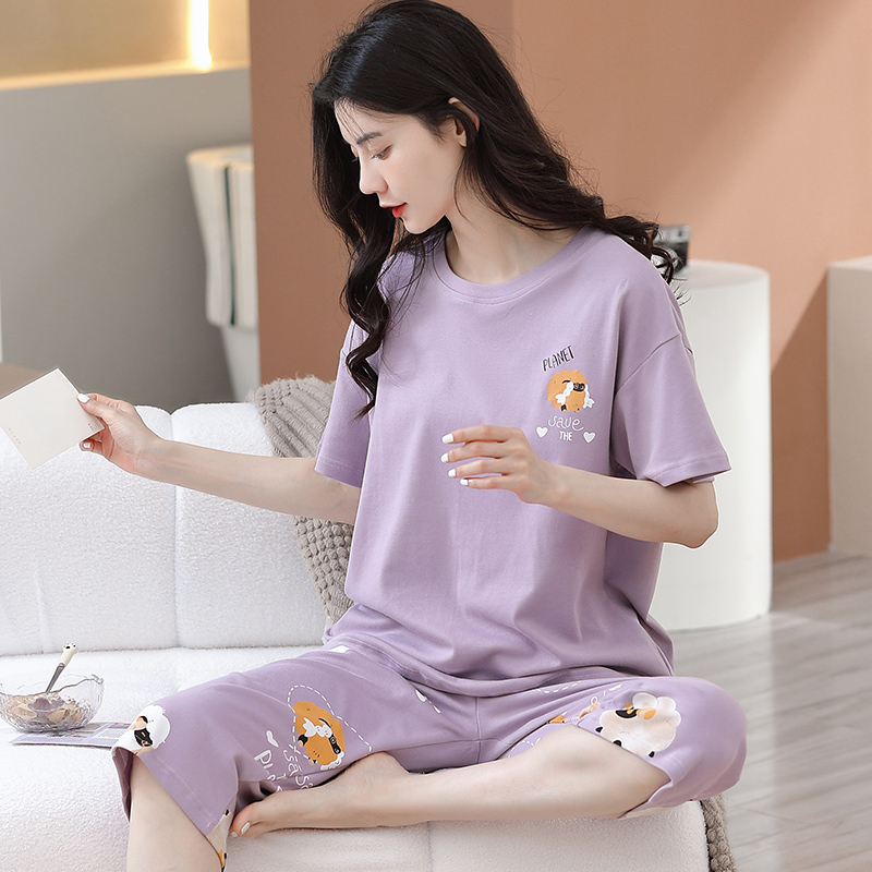 Quần áo mặc nhà cotton 5623