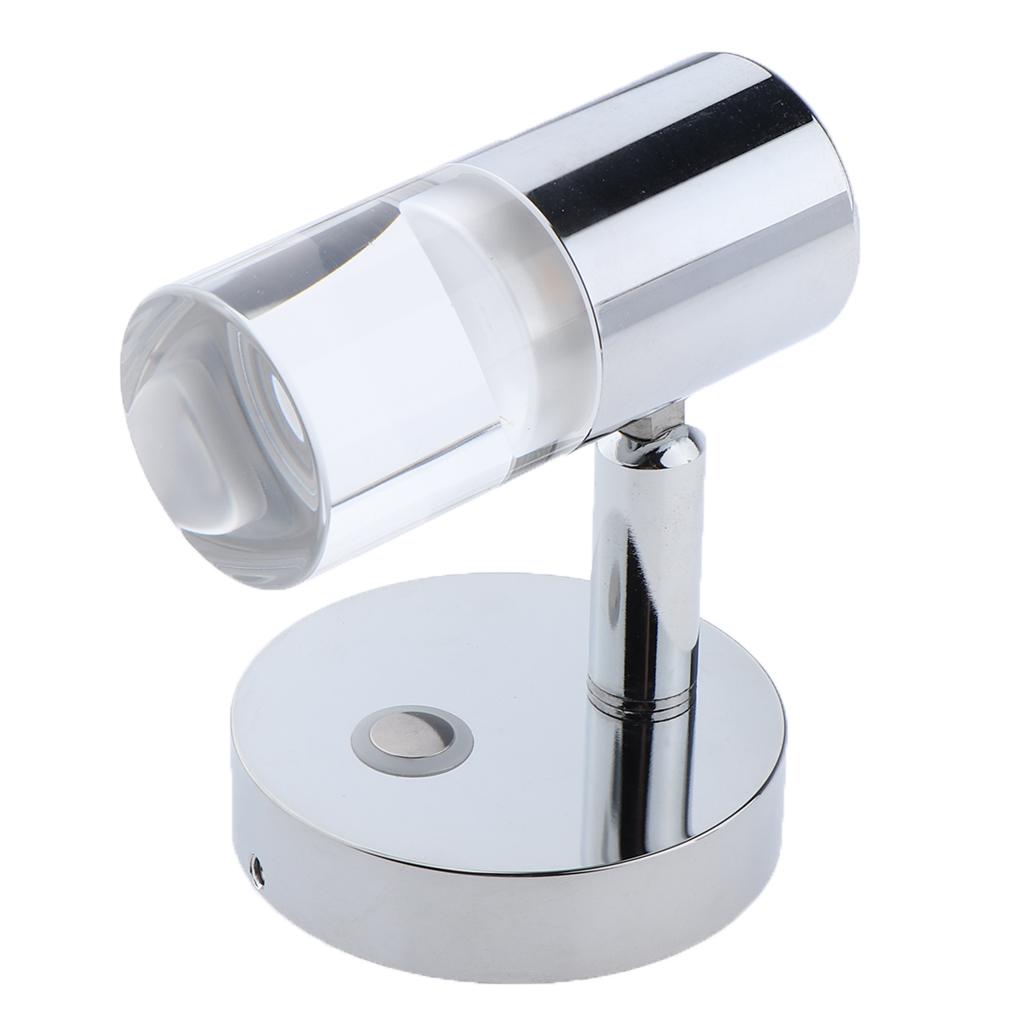 Splashproof Marine Boat LED Reading Wall Light - Touch Sensor Switch