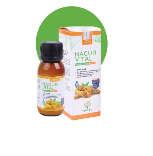 TINH CHẤT NGHỆ NACUR VITAL CÔNG NGHỆ NANO HÀNG CHÍNH HÃNG VIOTEK