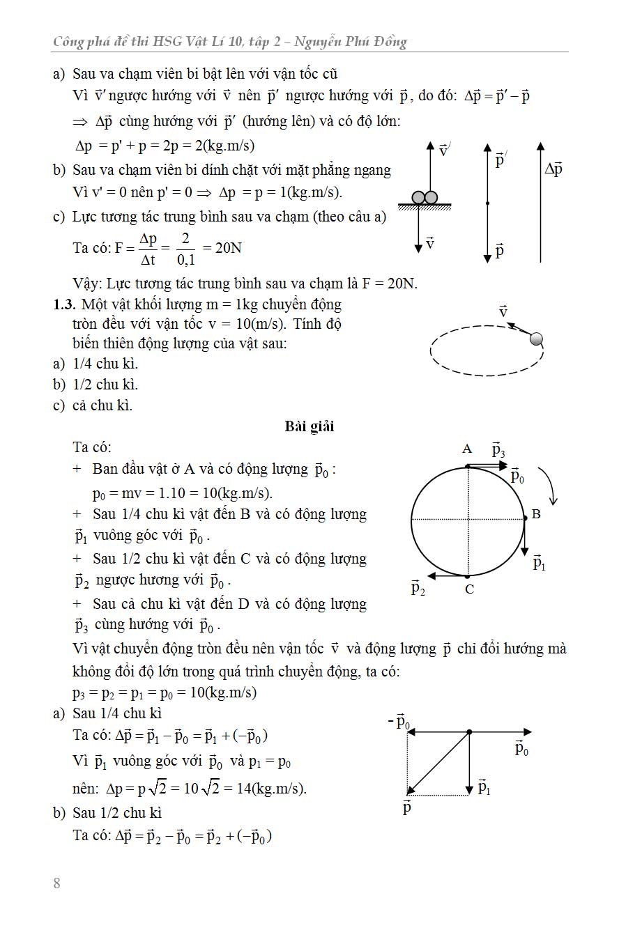 CÔNG PHÁ ĐỀ THI HỌC SINH GIỎI VẬT LÍ 10 TẬP 2_KV