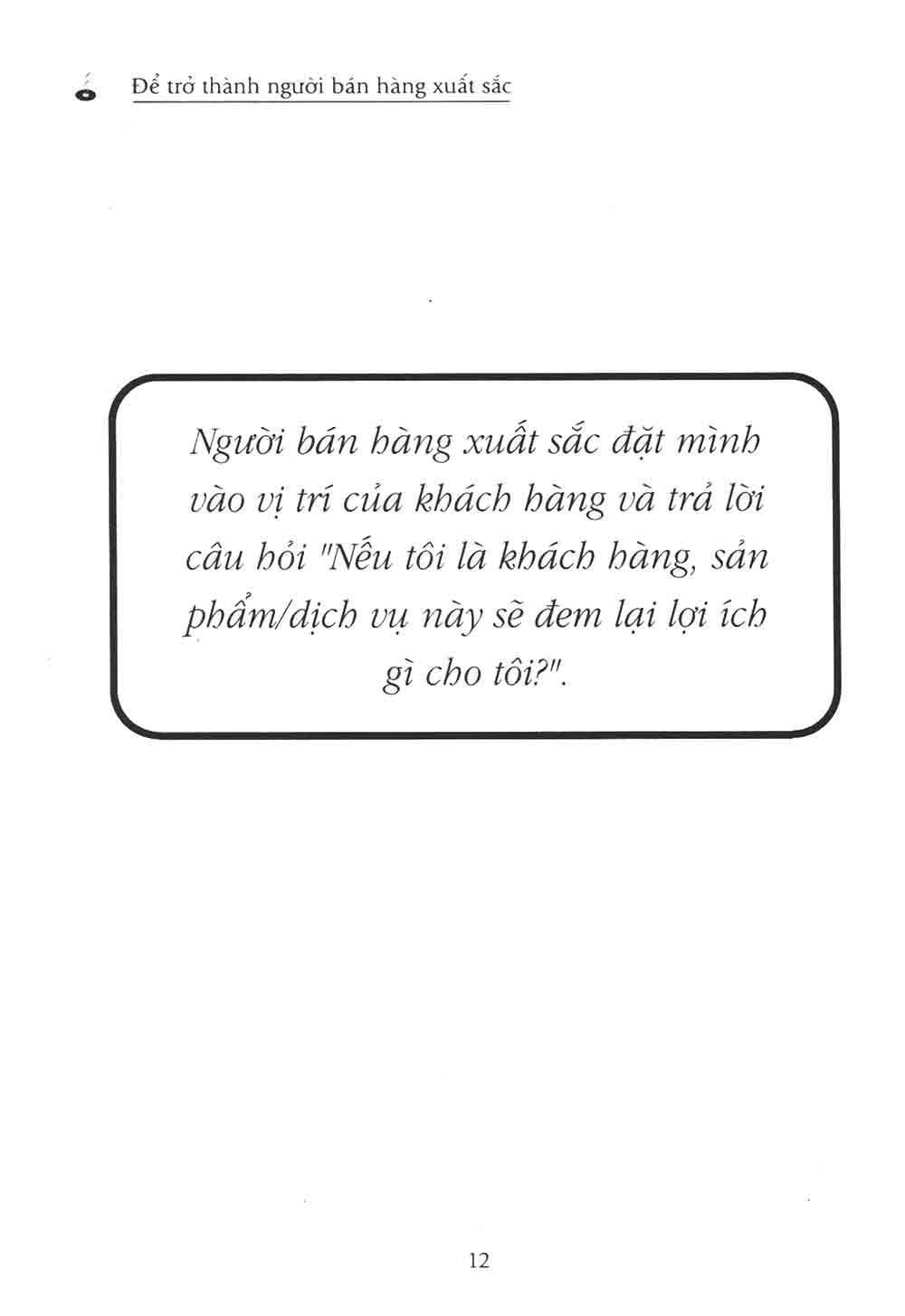 Để Trở Thành Người Bán Hàng Xuất Sắc _FN