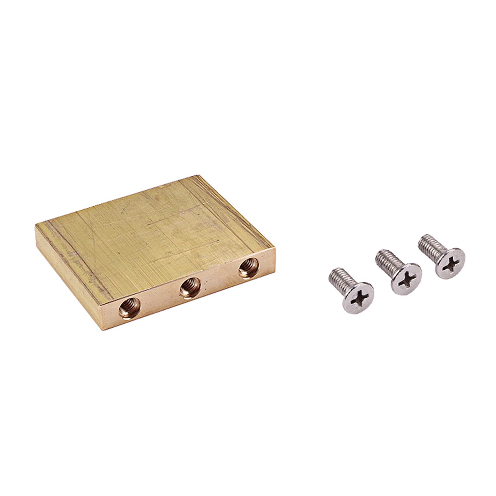 Hand-made Electric Guitar Tremolo System Bridge Brass Block