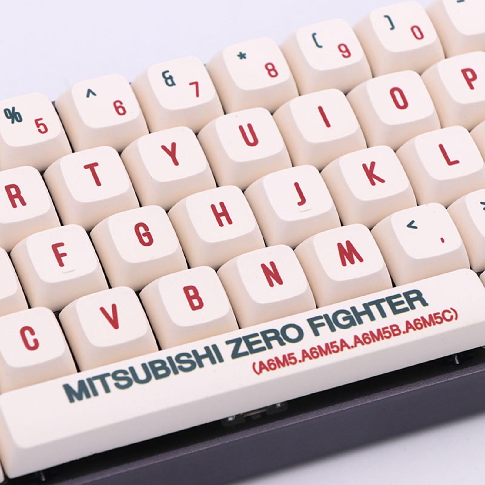 148 Keys Gaming Mechanical Keyboard Keycaps DIY Waterproof Office