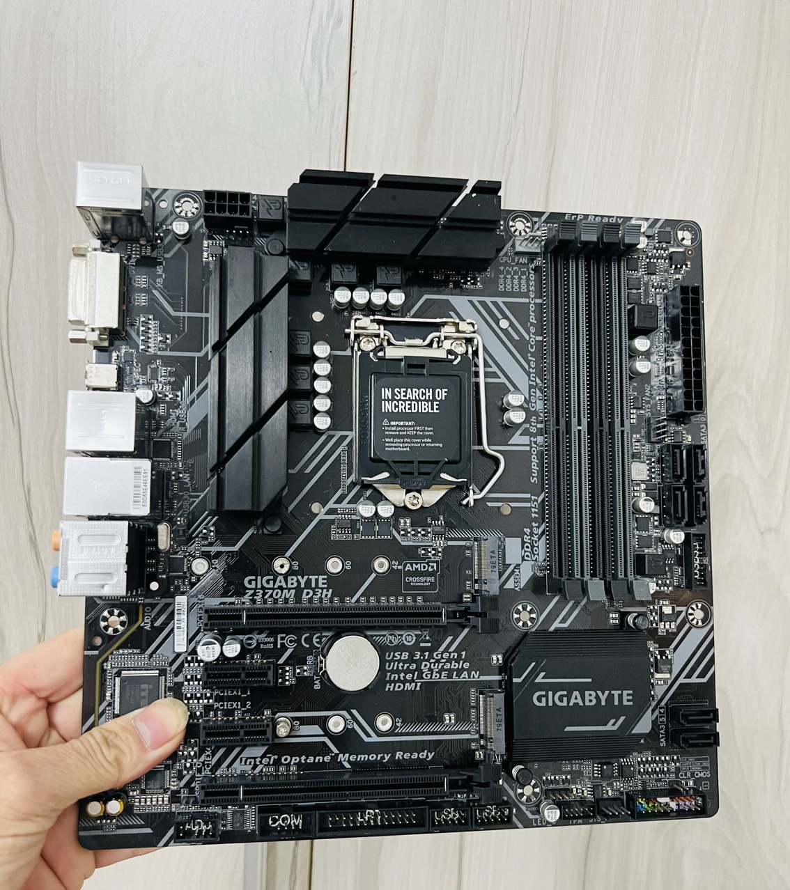 Bo Mạch Chủ (Mainboard) GIGABYTE Z370M-D3H (HÀNG CHÍNH HÃNG)