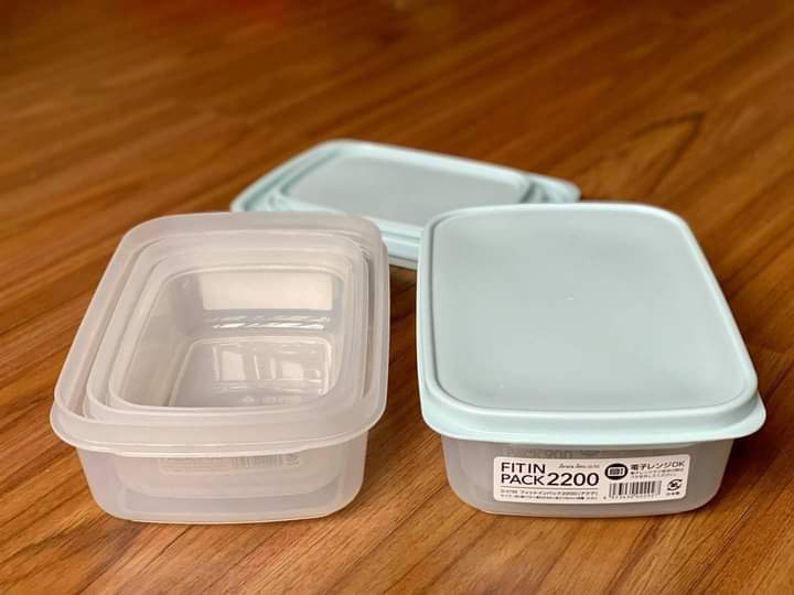 Set 6 hộp nhựa đựng thực phẩm