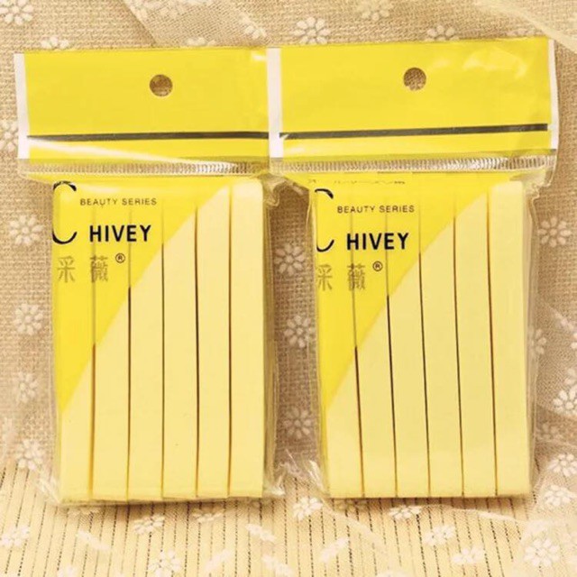 Bông Nở Rửa Mặt bọt biển Chivey 12 Miếng RẺ VÔ DỊCH nhiều màu 88093