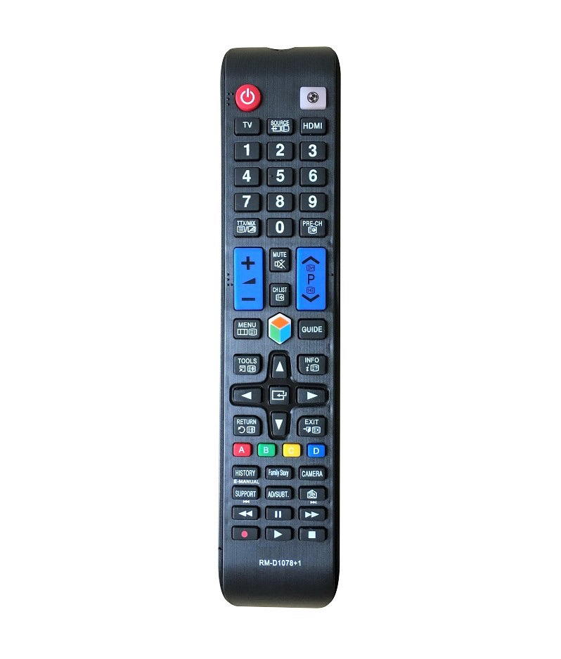 Remote Điều Khiển Dành Cho Smart TV, Internet TV, TV Thông Minh SAMSUNG RM-D1078+1 Grade A+ (Kèm Pin AAA Maxell)