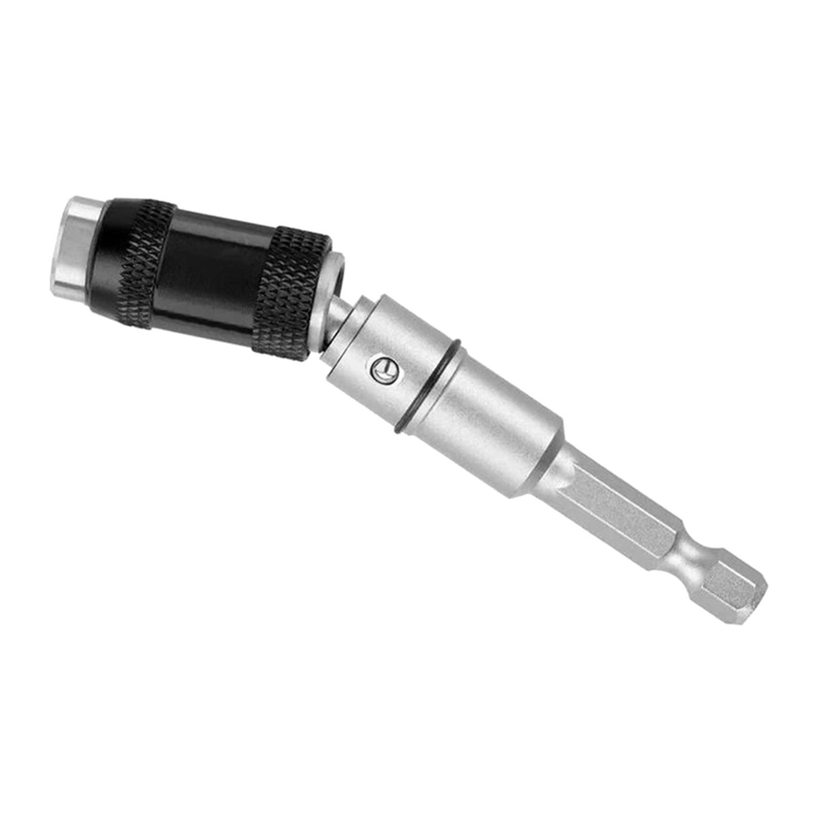 2Pcs  Screw Drill Tip Pivoting Drill Bit Holder  Bit