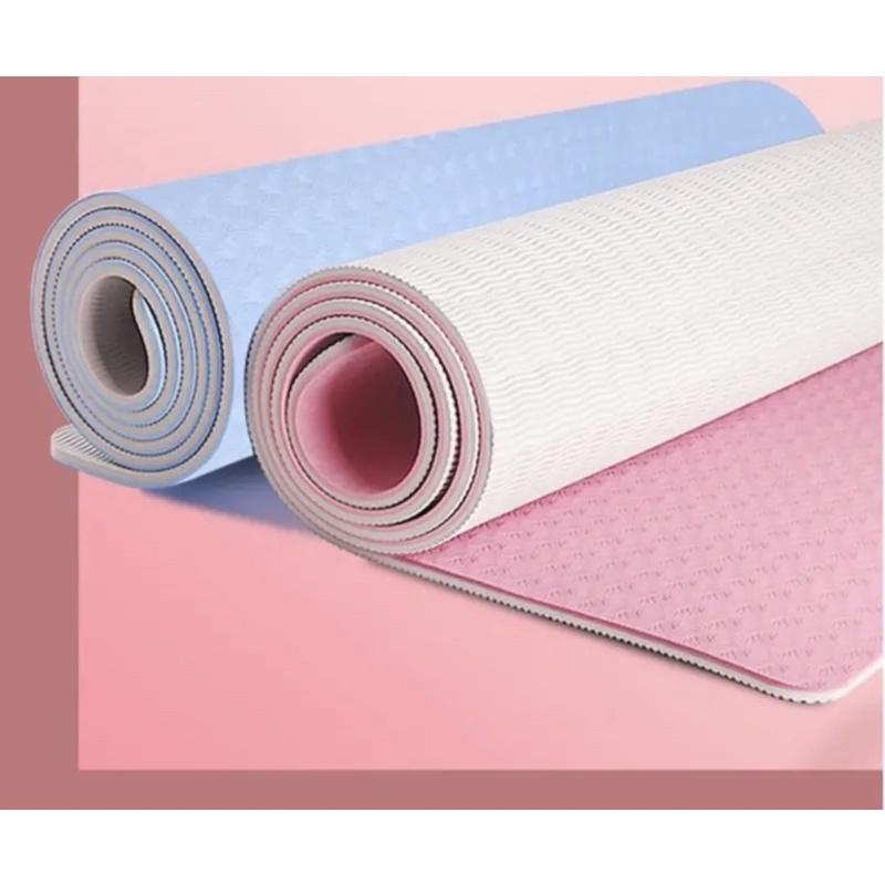 THẢM TẬP YOGA CAO CẤP THẢM TẬP GYM TPE KHỔ 60cm x 183cm