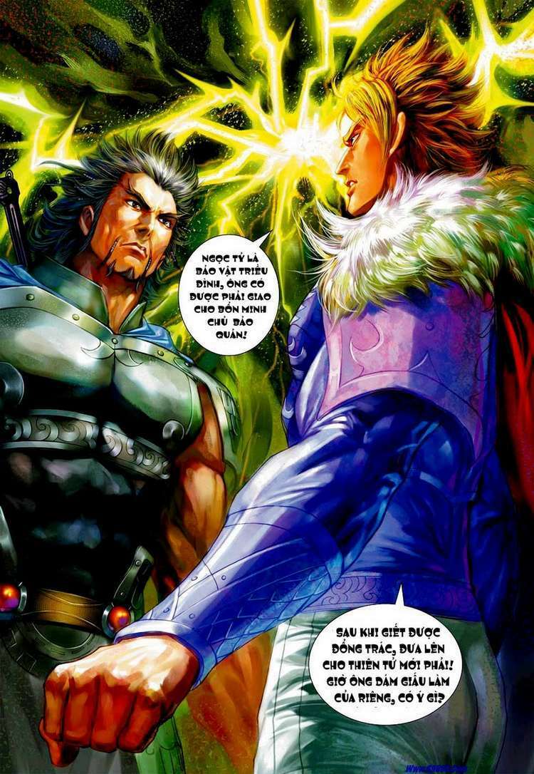 thiên tử truyền kỳ 7 - tam quốc kiêu hoàng chapter 34 6