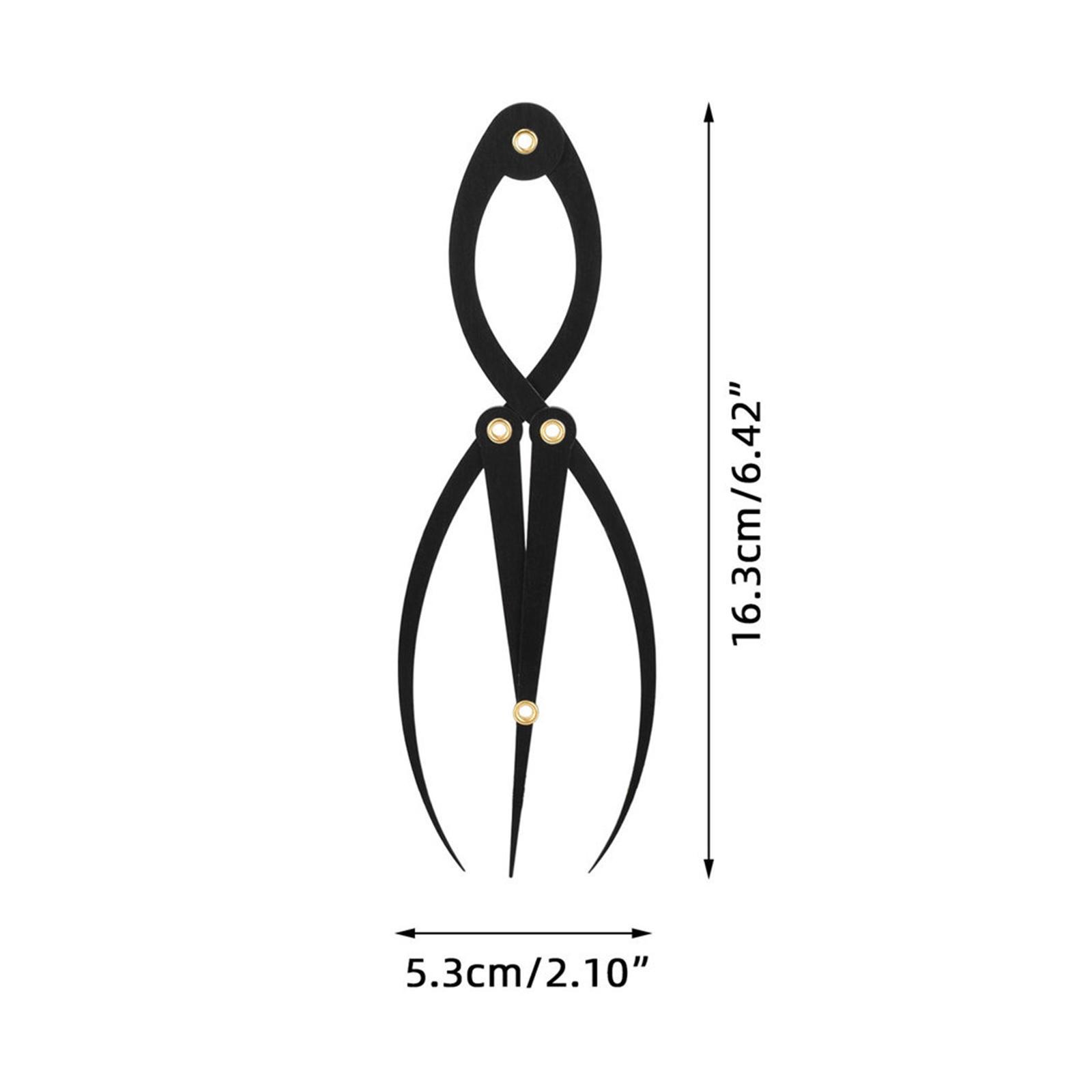 Eyebrow Ruler Stainless Steel for Drawing Line Beauty Salon Eyebrow Shaping
