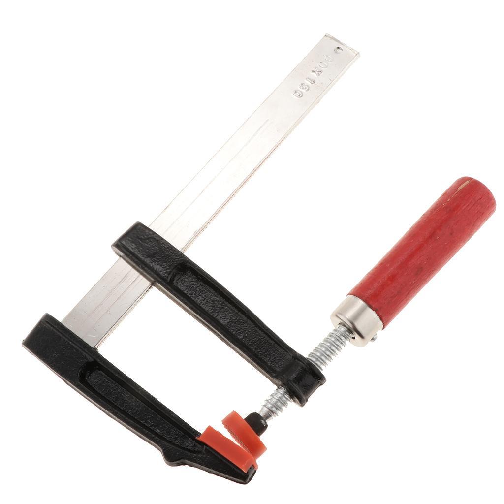 General Purpose F Clamp For Woodworking High Strength Hand Tool 5 Size