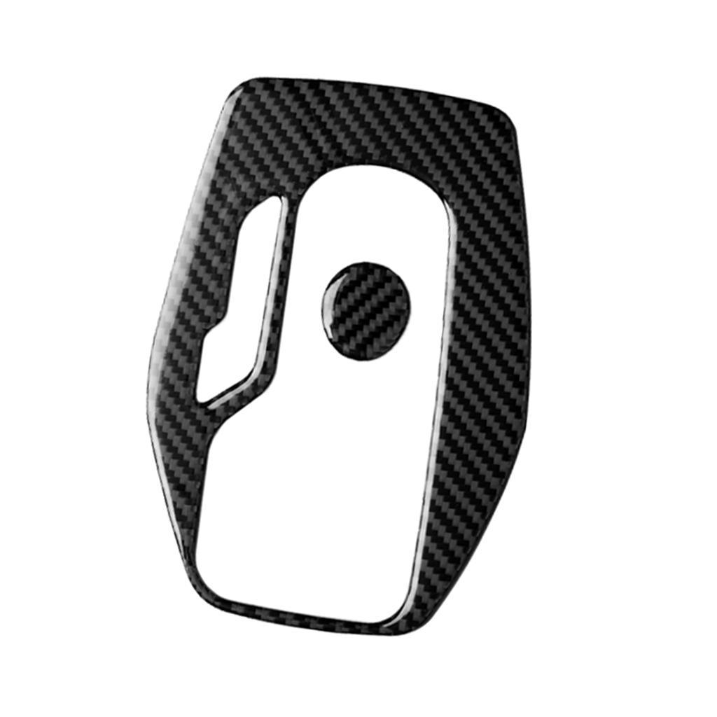 Carbon Fiber Inner Decorate Gear Panel Cover Sticker for