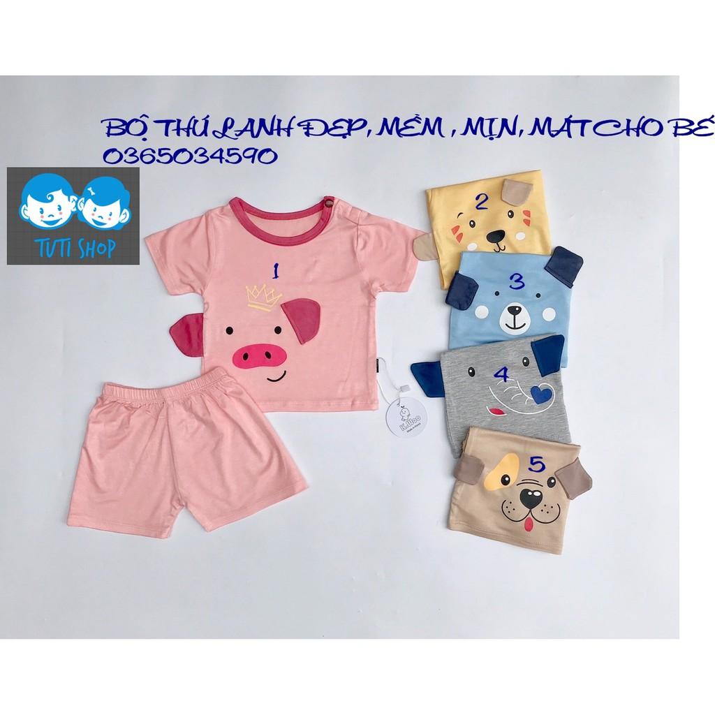 BỘ TAI THÚ CỰC HÓT , BỘ MÙA HÈ CỘC TAY CHO BÉ trai TỪ 6 THÁNG, 1 TUỔI, 2 TUỔI, 3 TUỔI, 4 TUỔI