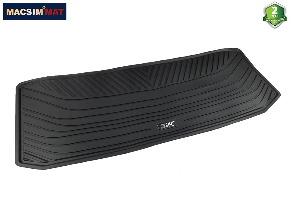 Thảm lót cốp xe ô tô Toyota Highlander new 2021 nhãn hiệu Macsim 3W chất liệu TPE cao cấp màu đen