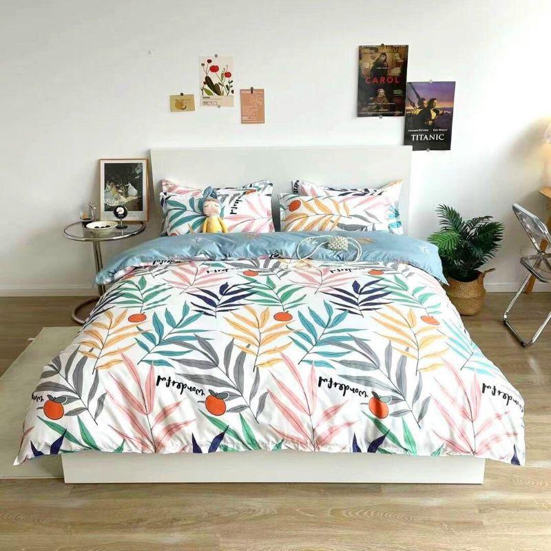 Mẫu Mới Bộ Chăn Ga Cotton Poly Phong Cách Hàn Quốc. Mẫu Kute Mới Về