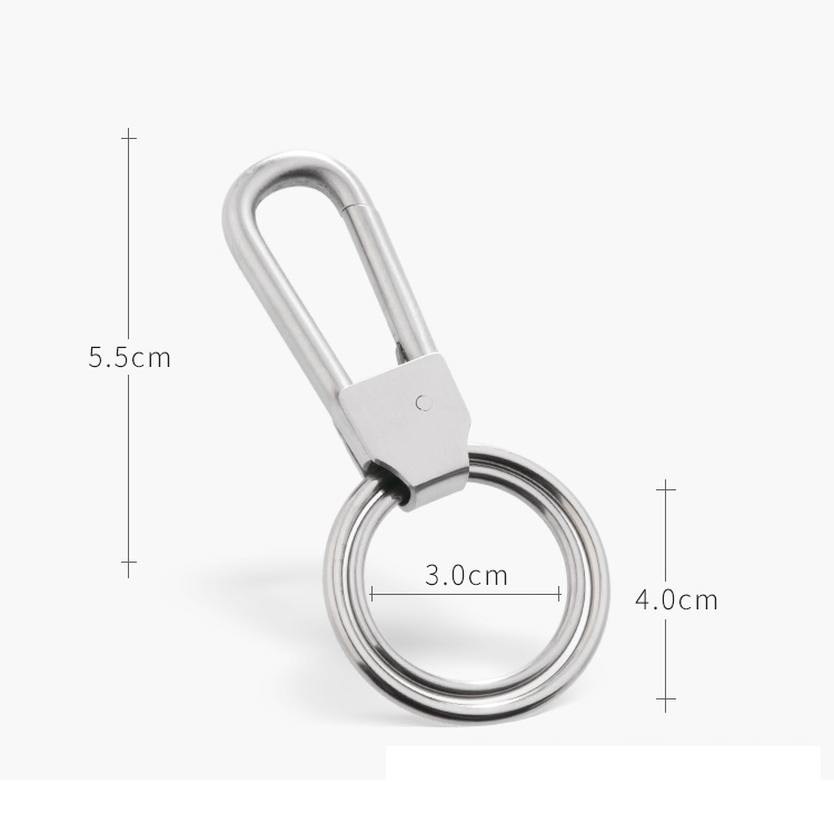 Móc treo chìa khóa ô tô ,xe máy bằng inox cao cấp