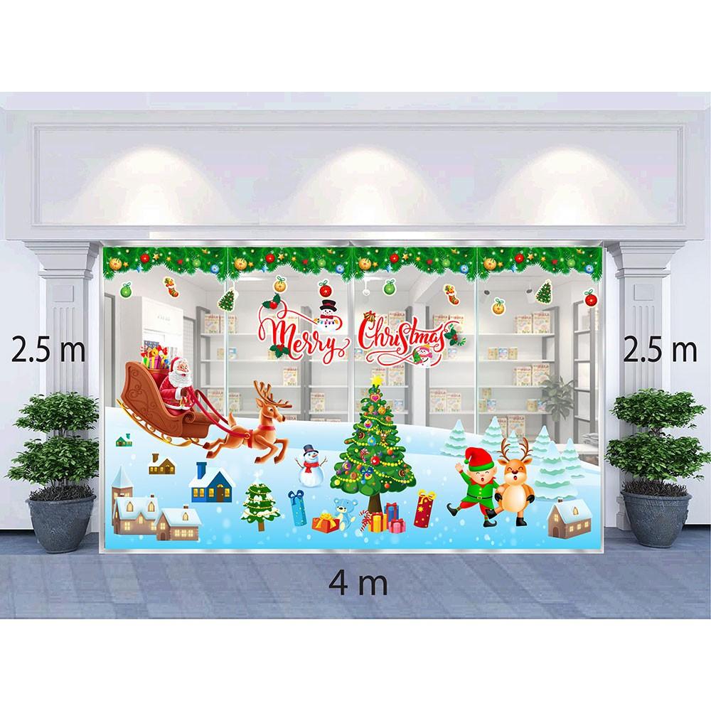 DECAL TRANG TRÍ NOEL 2021 COMBO SỐ 16