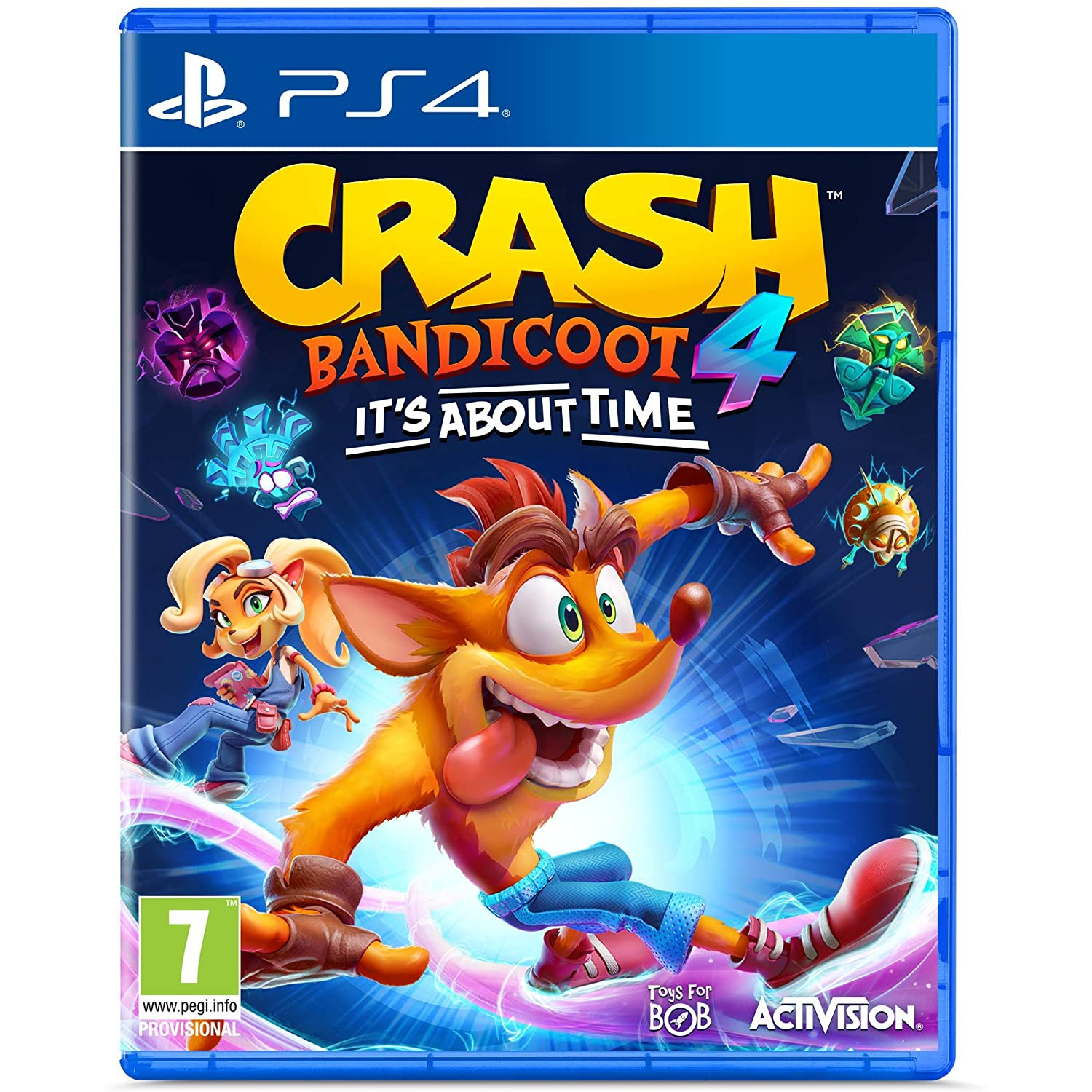 Đĩa Game Ps4&amp;Ps5 Crash Bandicoot 4: It’s About Time - Hàng Nhập Khẩu