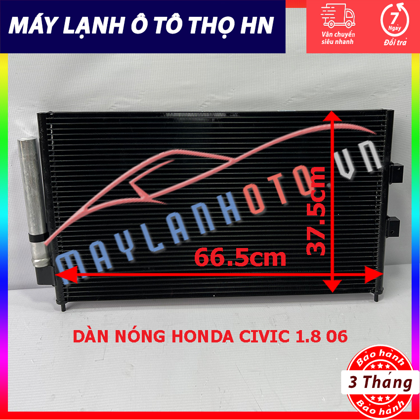 Dàn  nóng Honda Civic 1.8 2008 Hàng xịn Thái Lan