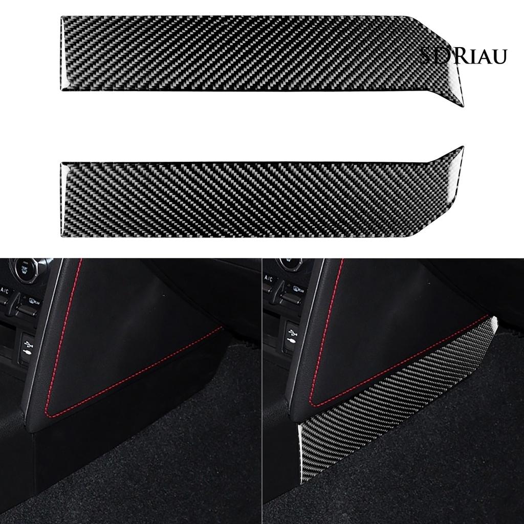 Bộ 2 Miếng Dán Sợi Carbon Cách Nhiệt Chống Mài Mòn Cho Bảng Điều Khiển Xe Subaru Brz 2017-2019