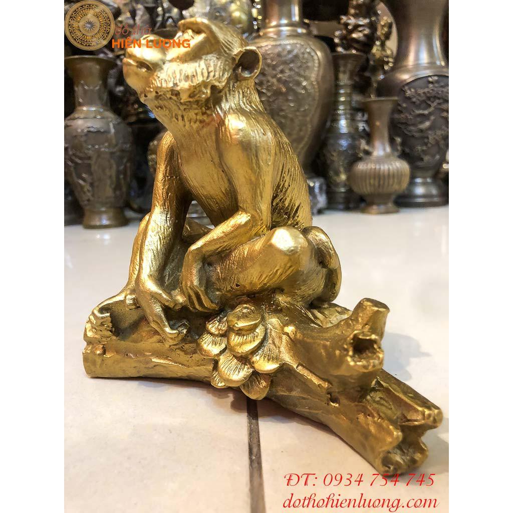 Tượng Khỉ Ngồi Cành Cây Phong Thủy