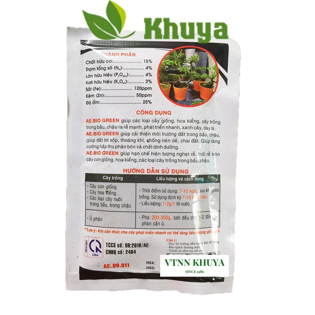 Phân bón hữu cơ khoáng Sâm Đất gói 50gr Ra rễ Cực Mạnh