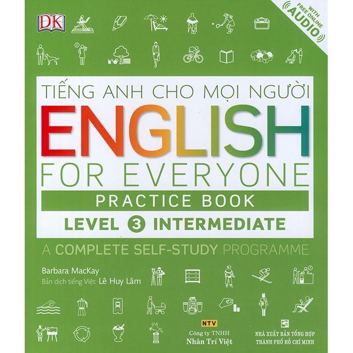 Sách - English for Everyone - Level 3 Intermediate - Practice Book (Kèm CD) - Nhân Trí Việt - ảnh 2