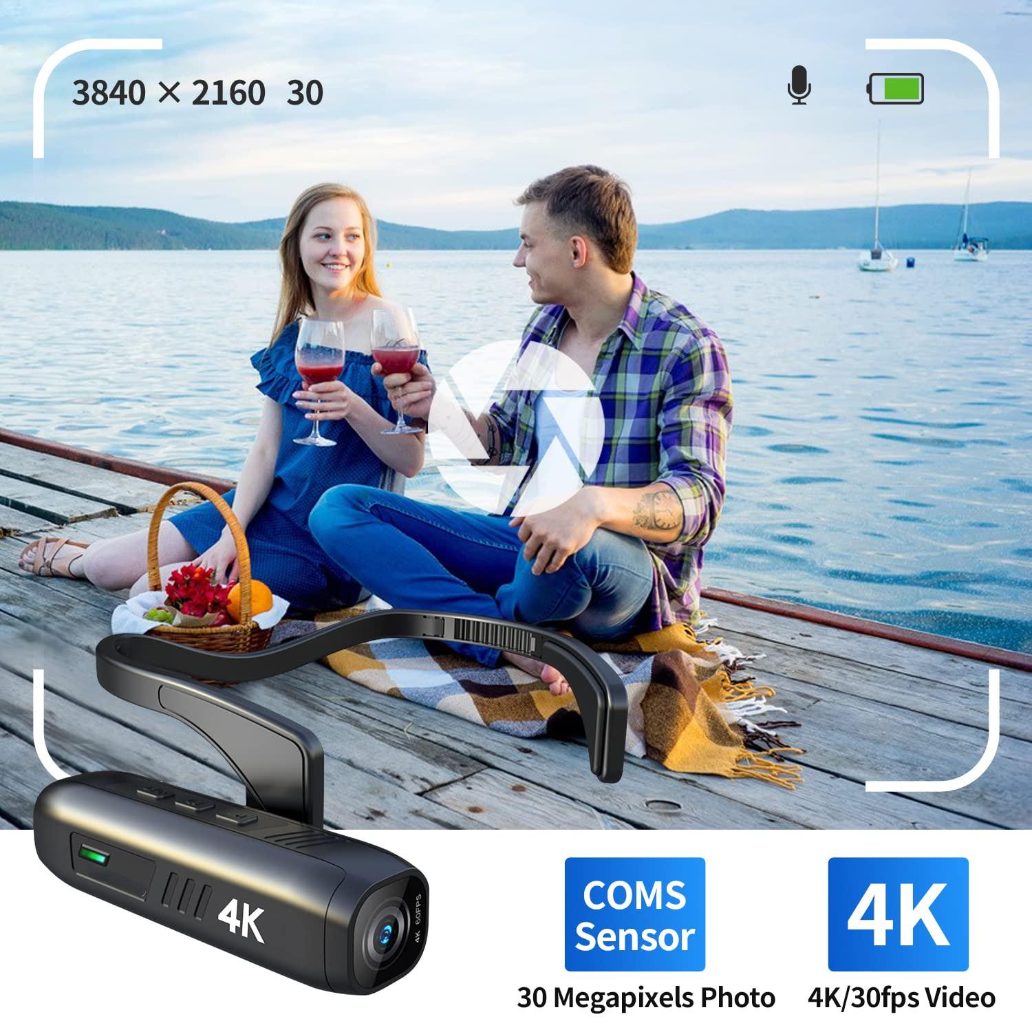 Camera thể thao gắn trên đầu 4K 30fps EIS Anti Shake Digital Camcorder Video Recorder Outdoor Bike Motorcycle Action Cam