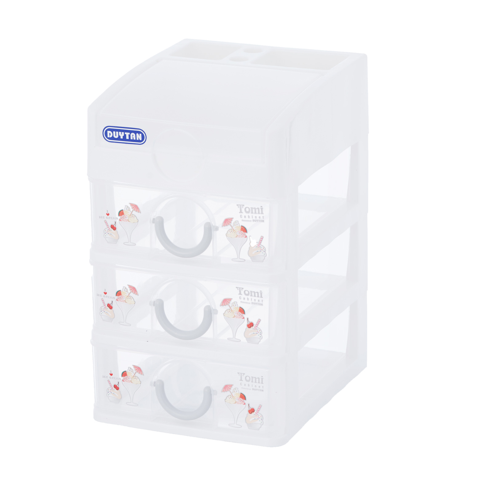 Tủ TOMI nhỏ 4 ngăn Duy Tân No.219/4 màu ngẫu nhiên New 2019