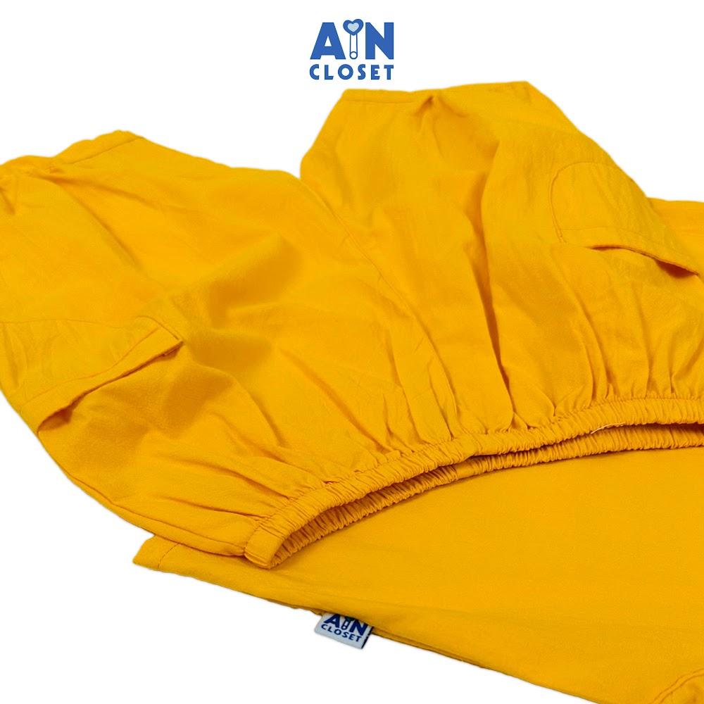 Bộ quần áo Lửng bé gái họa tiết Bèo Vàng Cotton - AICDBGPU7IBL - AIN Closet