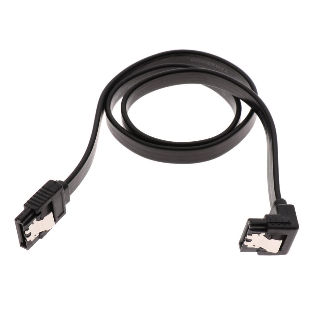 90Degree Right-Angle 6.0 Gbps Serial SATA 3.0 Data Cable For HDD/SSD Drive