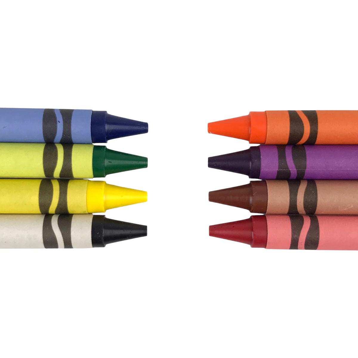 Hộp 8 Bút Sáp Màu Crayon - Crayola 523008