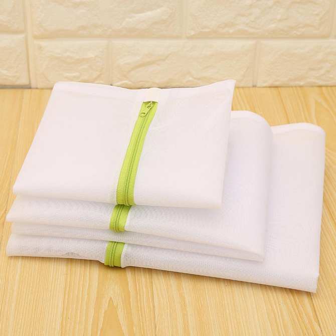Hình ảnh Combo 6 Túi Giặt Lưới Bảo Vệ Quần Áo, túi lưới mịn polyester bảo quản quần áo