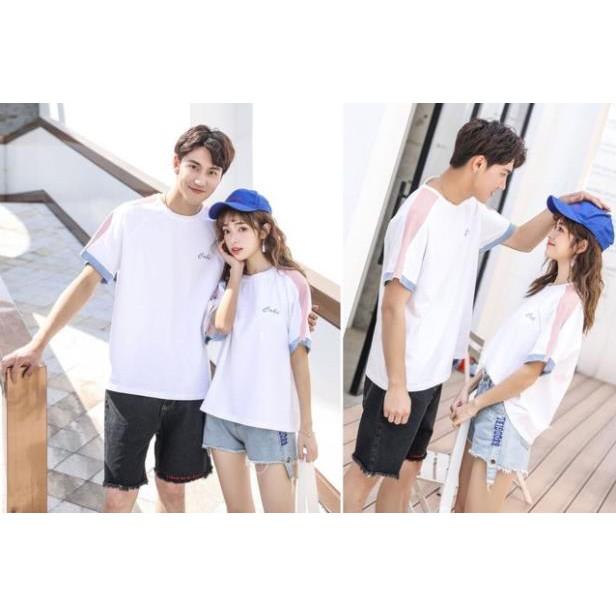 Áo thun form rộng Coke viền tay Oversize