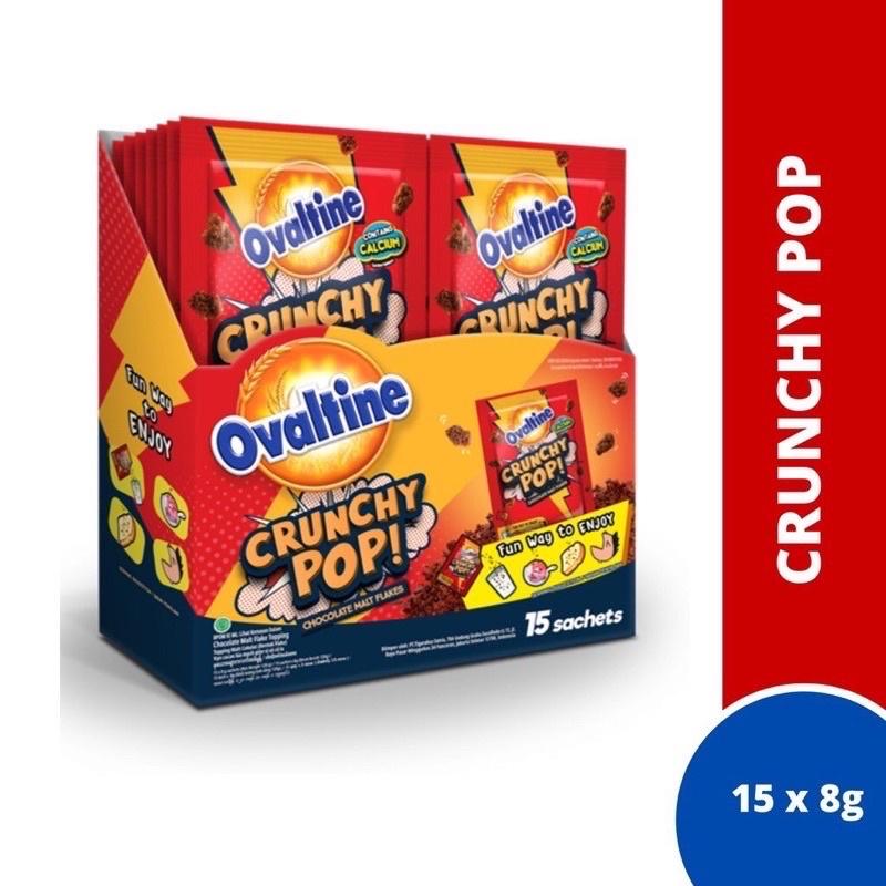 Kẹo Cacao Giòn Rắc Crunchy Pop Ovaltine 8g (30 gói/túi)