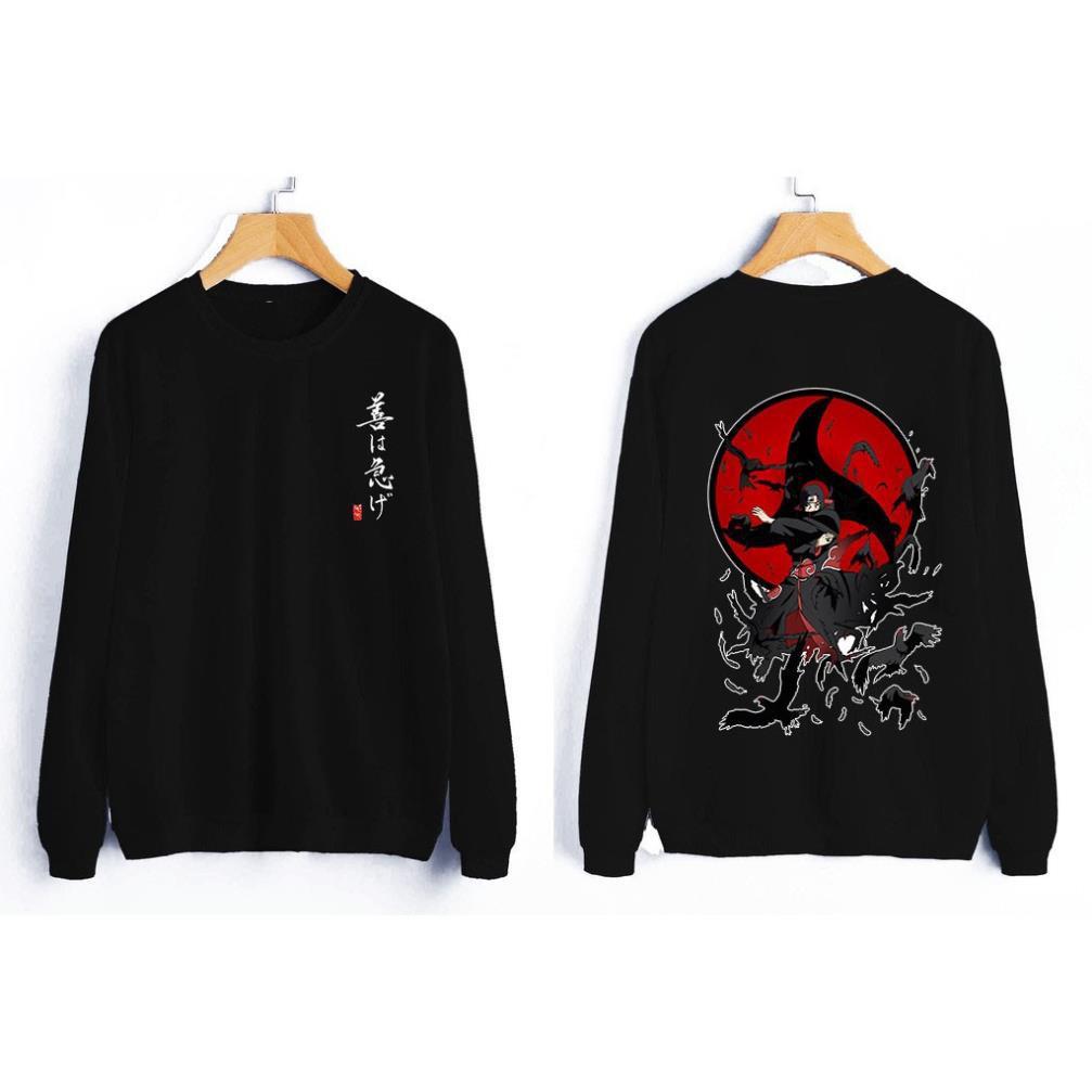 HOT- BST áo sweater One Piece Naruto Haikyu Kimetsu cực chất - hình in cực chất - mẫu áo chất - M