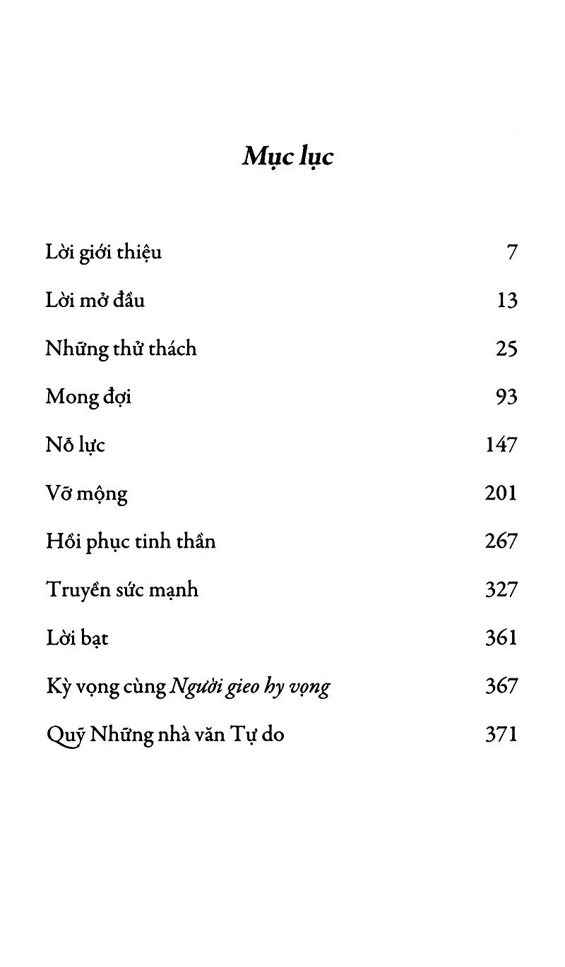 Người Gieo Hy Vọng (Tái Bản 2022)
