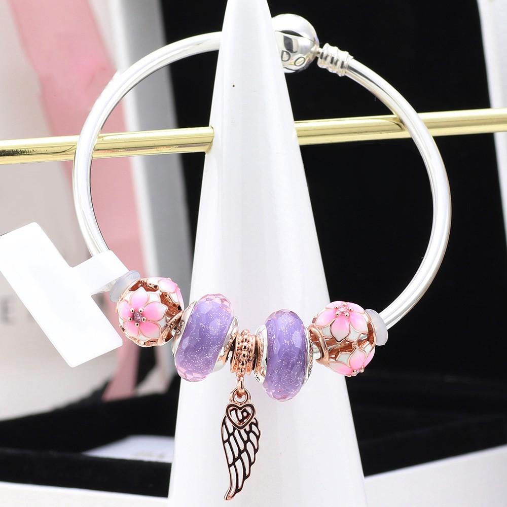 Vòng Bạc S925 ALE Cao Cấp - Vòng Charm Bạc Chuẩn S925 - Mã sản phẩm VONGBAC_DN057