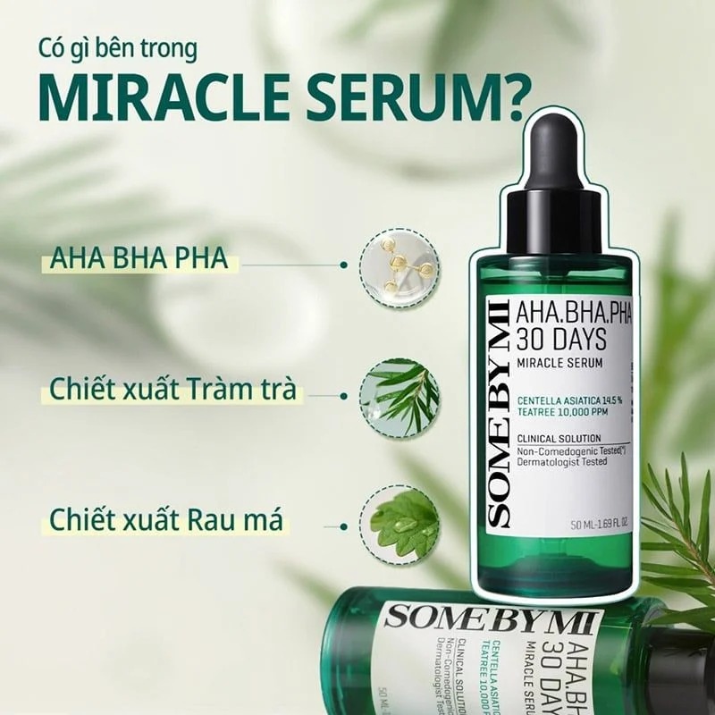 Tinh chất Some By Mi AHA- BHA- PHA  30 Days Miracle Serum