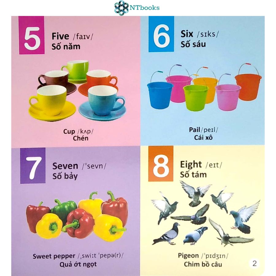 Sách 101 Từ đầu tiên: Số đếm - Nghề Nghiệp