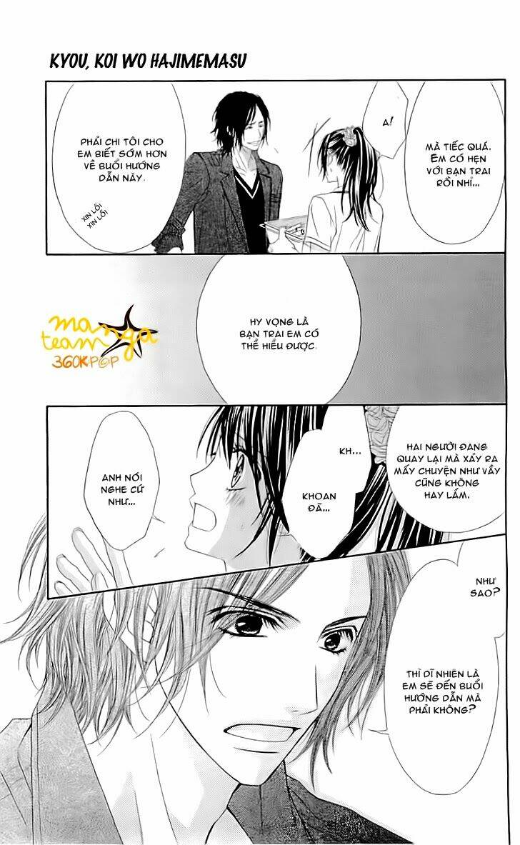 kyou, koi wo hajimemasu - mộng mơ đầu đời chapter 92 9