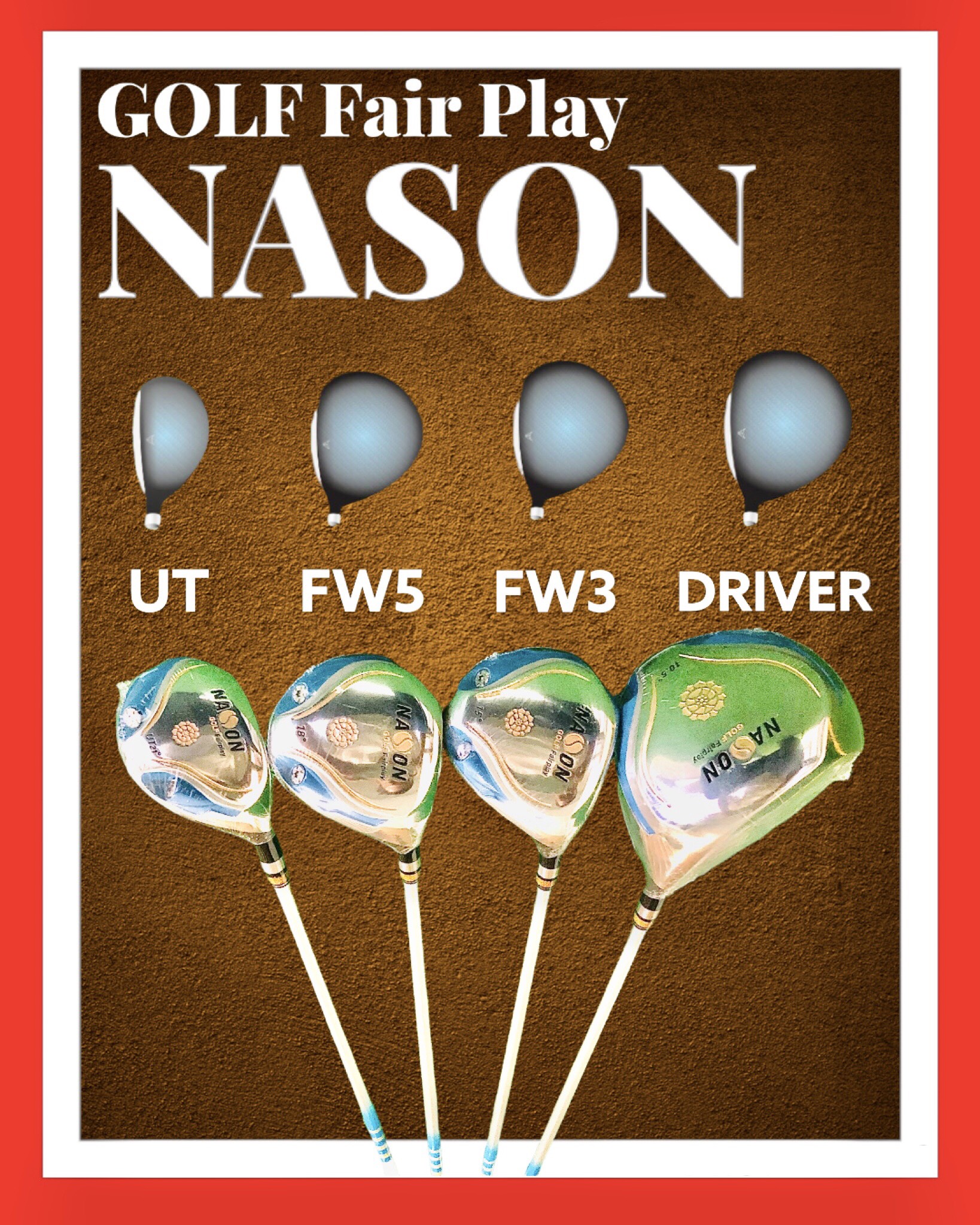 BỘ GẬY GOLF NAM FAIRPLAY GF-01 | NASON