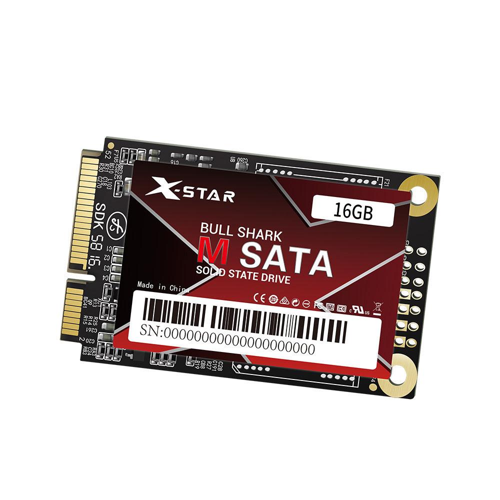 Ổ cứng thể rắn cho Máy tính PC Máy tính để bàn Máy tính xách tay X-star Bull Shark mSATA SSD 1.8 inch 