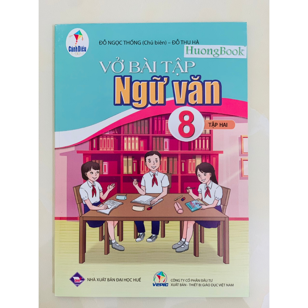 Sách - Combo Vở bài tập ngữ văn 8 - tập 1 + 2